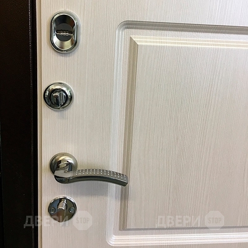 Входная металлическая Дверь Ратибор Трио Лиственница Беж в Лосино-Петровский