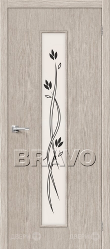 Межкомнатная дверь Тренд-14 (3D Cappuccino) в Лосино-Петровский