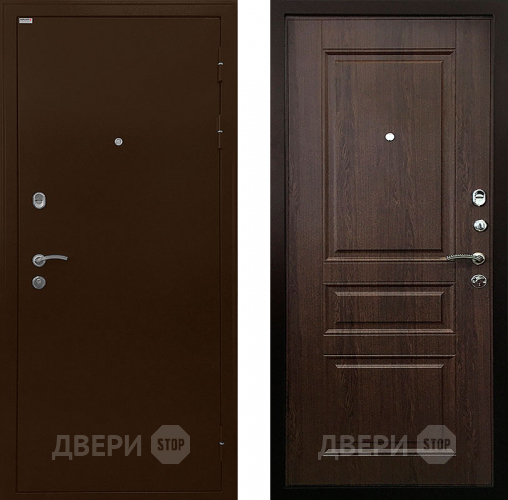 Входная металлическая Дверь Ратибор Статус Венге Капучино Винорит в Лосино-Петровский