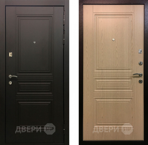 Входная металлическая  дверь Ратибор Лондон Беленый дуб в Лосино-Петровский