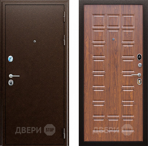 Входная металлическая Дверь АСД Спартак Орех темный в Лосино-Петровский