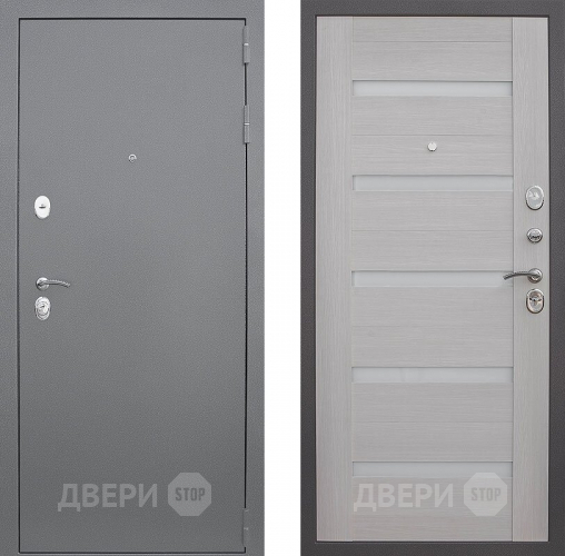 Входная металлическая Дверь Снедо Люкс Белая Лиственница 3К в Лосино-Петровский