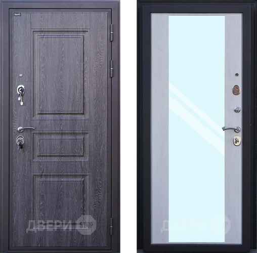 Входная металлическая Дверь Шелтер (SHELTER) Филадельфия Зеркало в Лосино-Петровский