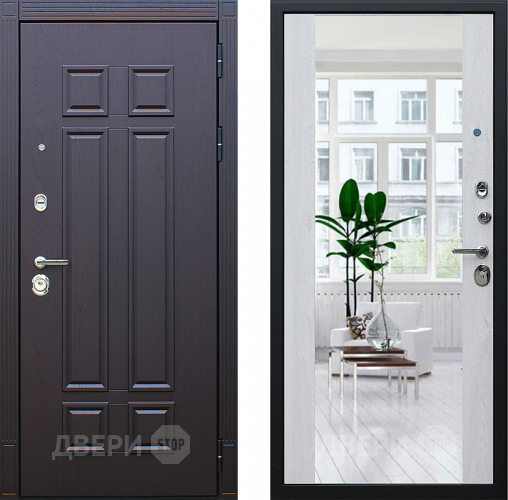 Входная металлическая Дверь АСД Виват с зеркалом  в Лосино-Петровский