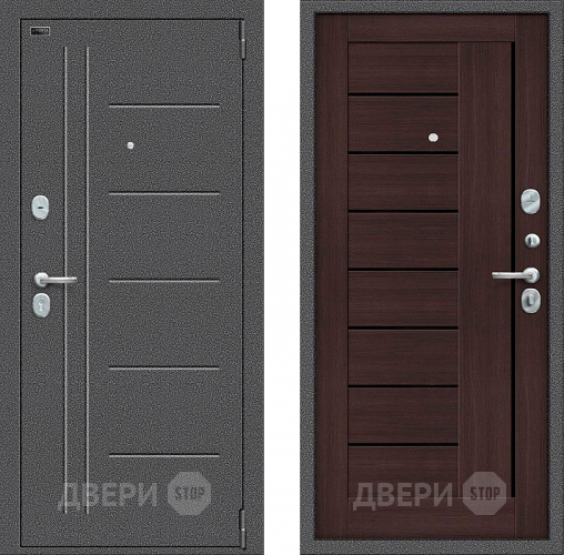 Входная металлическая Дверь Bravo Porta S-2 109/П29 Венге в Лосино-Петровский