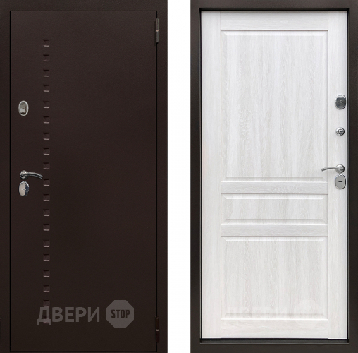 Входная металлическая Дверь Престиж Термо Классик Дуб филадельфия крем в Лосино-Петровский