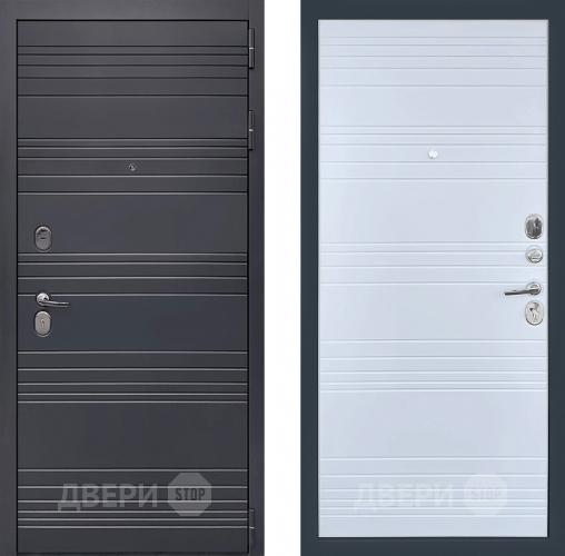 Входная металлическая Дверь Престиж Лига Белый матовый в Лосино-Петровский