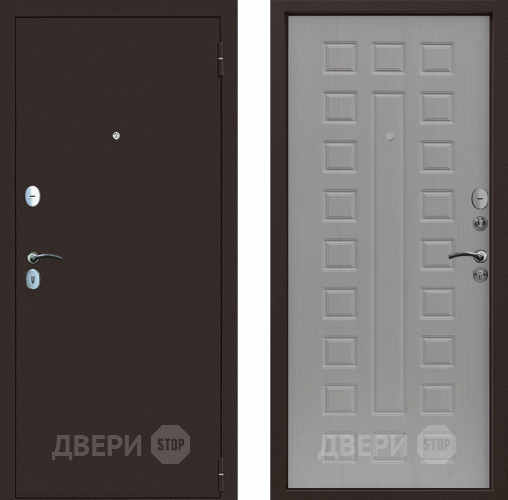 Входная металлическая Снедо Патриот РФ белая лиственница в Лосино-Петровский