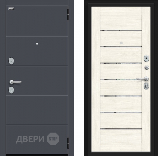 Дверь Bravo Прайд Kale Graphite Pro/Nordic Oak в Лосино-Петровский