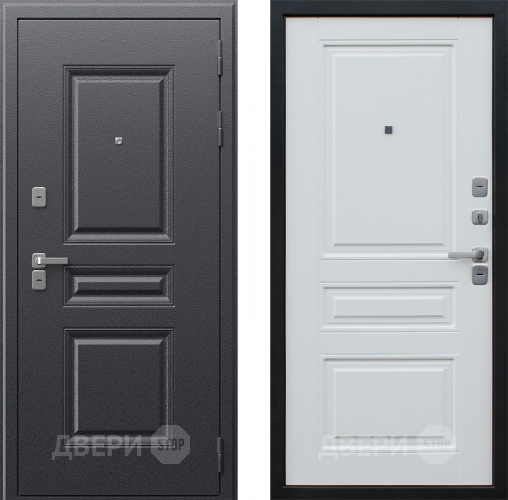 Входная металлическая Дверь АСД Терморазрыв Диксон Белый матовый в Лосино-Петровский