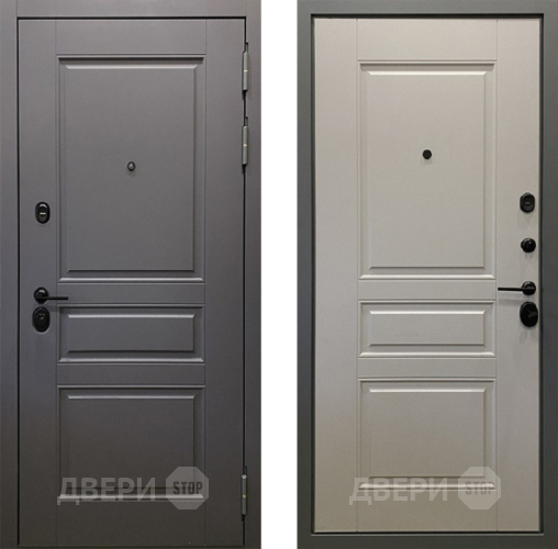 Входная металлическая Дверь Ратибор Лондон 3К Грей в Лосино-Петровский