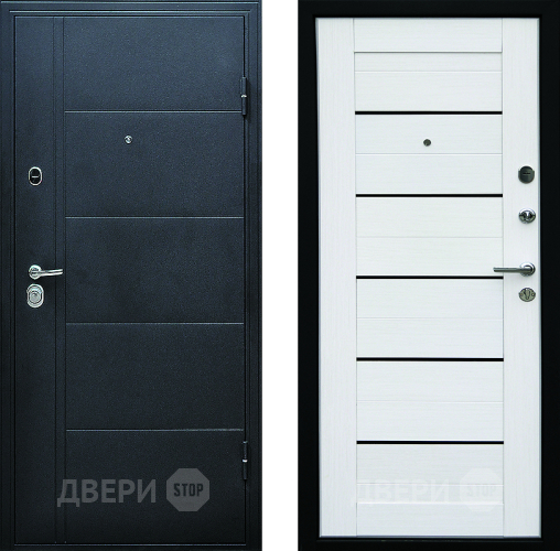 Входная металлическая Дверь Форпост Эверест Царга Беленый дуб в Лосино-Петровский