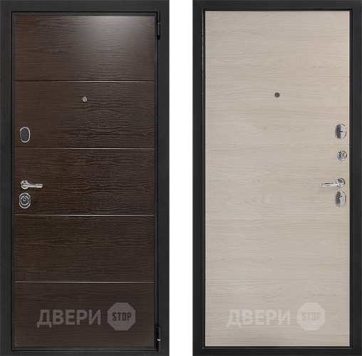 Входная металлическая Дверь Дверной Континент Белград Дуб Мадейра в Лосино-Петровский