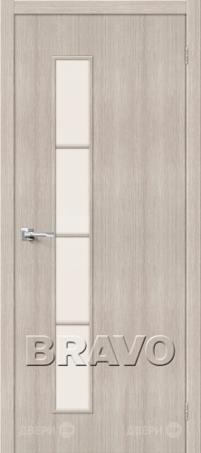 Межкомнатная дверь Тренд-4 (Cappuccino Veralinga) в Лосино-Петровский