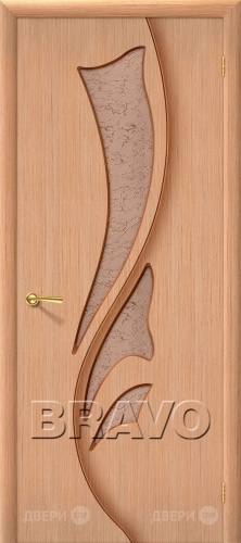 Межкомнатная дверь со стеклом Эксклюзив (Дуб) в Лосино-Петровский