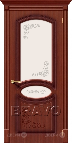 Межкомнатная дверь со стеклом Азалия (Макоре) в Лосино-Петровский