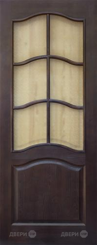 Межкомнатная дверь 7-ПО темный лак в Лосино-Петровский