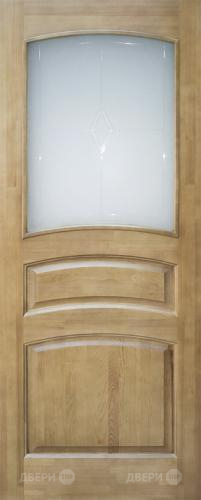 Межкомнатная дверь 16-ПО светлый лак в Лосино-Петровский