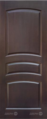 Межкомнатная дверь 16-ПГ темный лак в Лосино-Петровский