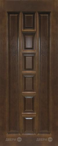 Межкомнатная дверь 11-ПГ темный лак в Лосино-Петровский