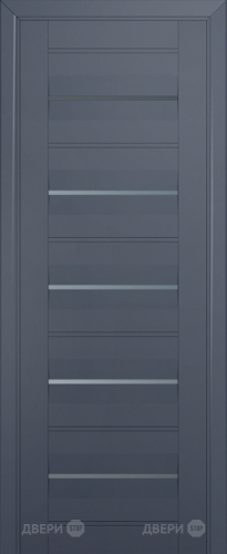 Межкомнатная дверь ProfilDoors 48U антрацит (графит) в Лосино-Петровский