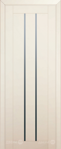 Межкомнатная дверь ProfilDoors 49U магнолия-сатинат (графит) в Лосино-Петровский