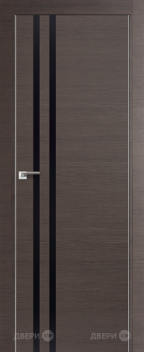 Межкомнатная дверь ProfilDoors 19Z грей (черный глянец) в Лосино-Петровский