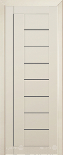 Межкомнатная дверь ProfilDoors 17U магнолия сатинат (графит) в Лосино-Петровский