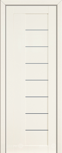 Межкомнатная дверь ProfilDoors 17L магнолия люкс (графит) в Лосино-Петровский