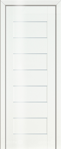 Межкомнатная дверь ProfilDoors 45L белый люкс (графит) в Лосино-Петровский