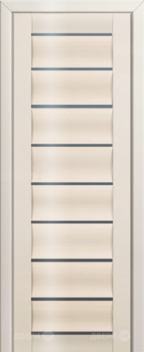 Межкомнатная дверь ProfilDoors 76L магнолия люкс (графит) в Лосино-Петровский