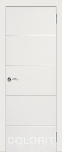 Межкомнатная дверь Граффити 2 ПГ белая эмаль в Лосино-Петровский