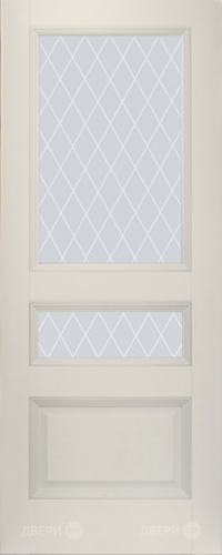 Межкомнатная дверь ProfilDoors 68U магнолия сатинат (ромб) в Лосино-Петровский