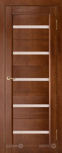 Межкомнатная дверь Вега 5 ЧО темный орех в Лосино-Петровский