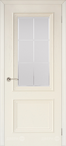 Межкомнатная дверь Валенсия-4 ПО слоновая кость в Лосино-Петровский