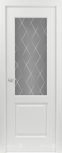 Межкомнатная дверь Венеция ПО RAL 9003 (ромб) в Лосино-Петровский