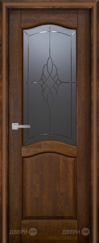 Межкомнатная дверь Лео ПО античный орех в Лосино-Петровский