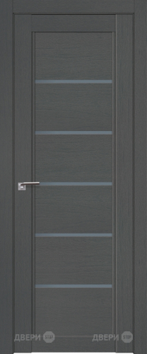 Межкомнатная дверь ProfilDoors 2-76 XN Грувд (графит) в Лосино-Петровский