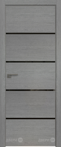 Межкомнатная дверь ProfilDoors 20 ZN Грувд (черный лак) в Лосино-Петровский