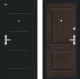 Входная металлическая Дверь Bravo Нео Букле черное/Wenge Veralinga в Лосино-Петровский