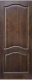 Межкомнатная дверь 7-ПГ темный лак в Лосино-Петровский