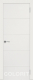 Межкомнатная дверь Граффити 2 ПГ белая эмаль в Лосино-Петровский