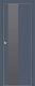 Межкомнатная дверь ProfilDoors 5E Антрацит (серебряный лак) в Лосино-Петровский