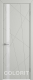 Межкомнатная дверь К5 ПО светло-серая эмаль в Лосино-Петровский
