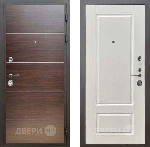 Входная металлическая Дверь Шелтер (SHELTER) Комфорт Венге структурный горизонт 5 Силк тирамиссу в Лосино-Петровский