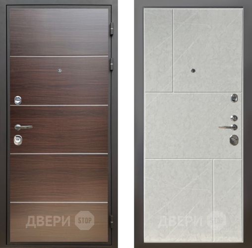 Входная металлическая Дверь Шелтер (SHELTER) Комфорт Венге структурный горизонт 9 Гранит лава лайт в Лосино-Петровский