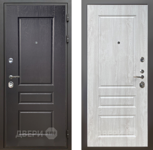 Входная металлическая Дверь Шелтер (SHELTER) Комфорт Дуб английский 2 Сосна белая в Лосино-Петровский