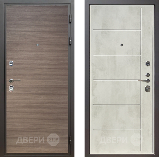 Дверь Шелтер (SHELTER) Комфорт Дуб тоскано поперечный 11 Бетон крем в Лосино-Петровский