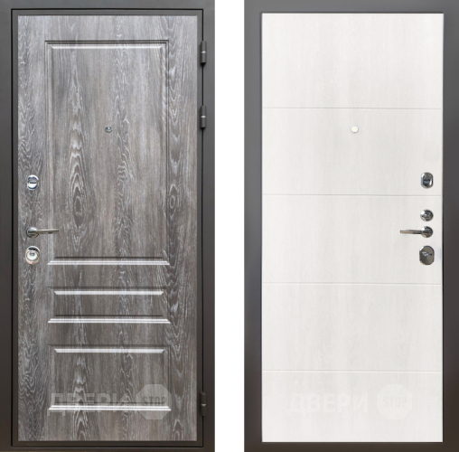 Дверь Шелтер (SHELTER) Комфорт Дуб шале серебро 7 Дуб филадельфия крем в Лосино-Петровский