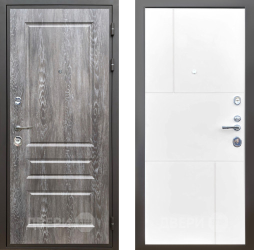 Дверь Шелтер (SHELTER) Комфорт Дуб шале серебро 8 Белый матовый в Лосино-Петровский